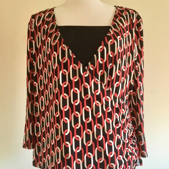 $5 SALE!!! Briggs New York Petite Top - Picture 1 of 8
